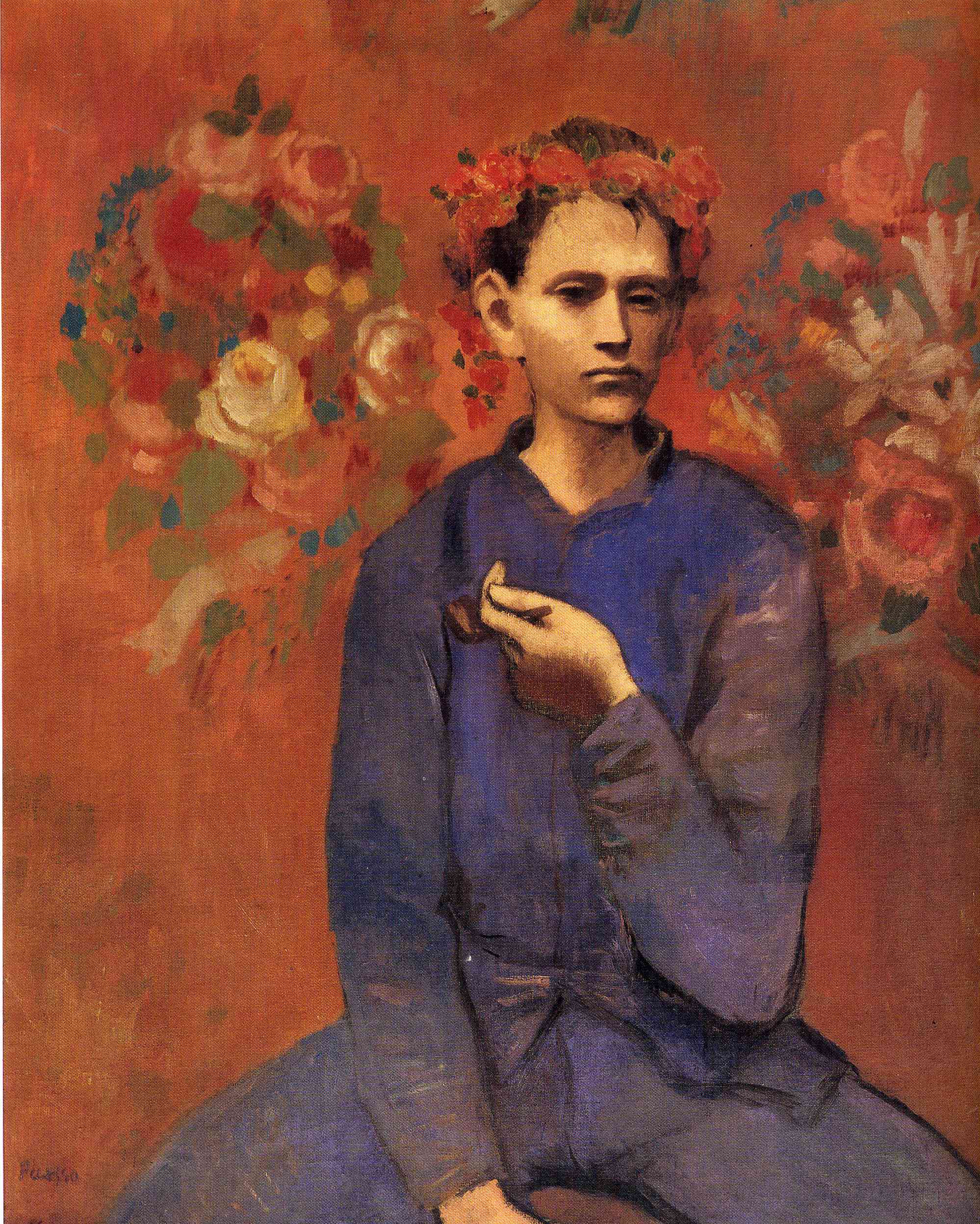 Picasso A boy with pipe 1905